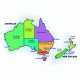 İgo Avustralya Ve Yeni Zelanda Haritası